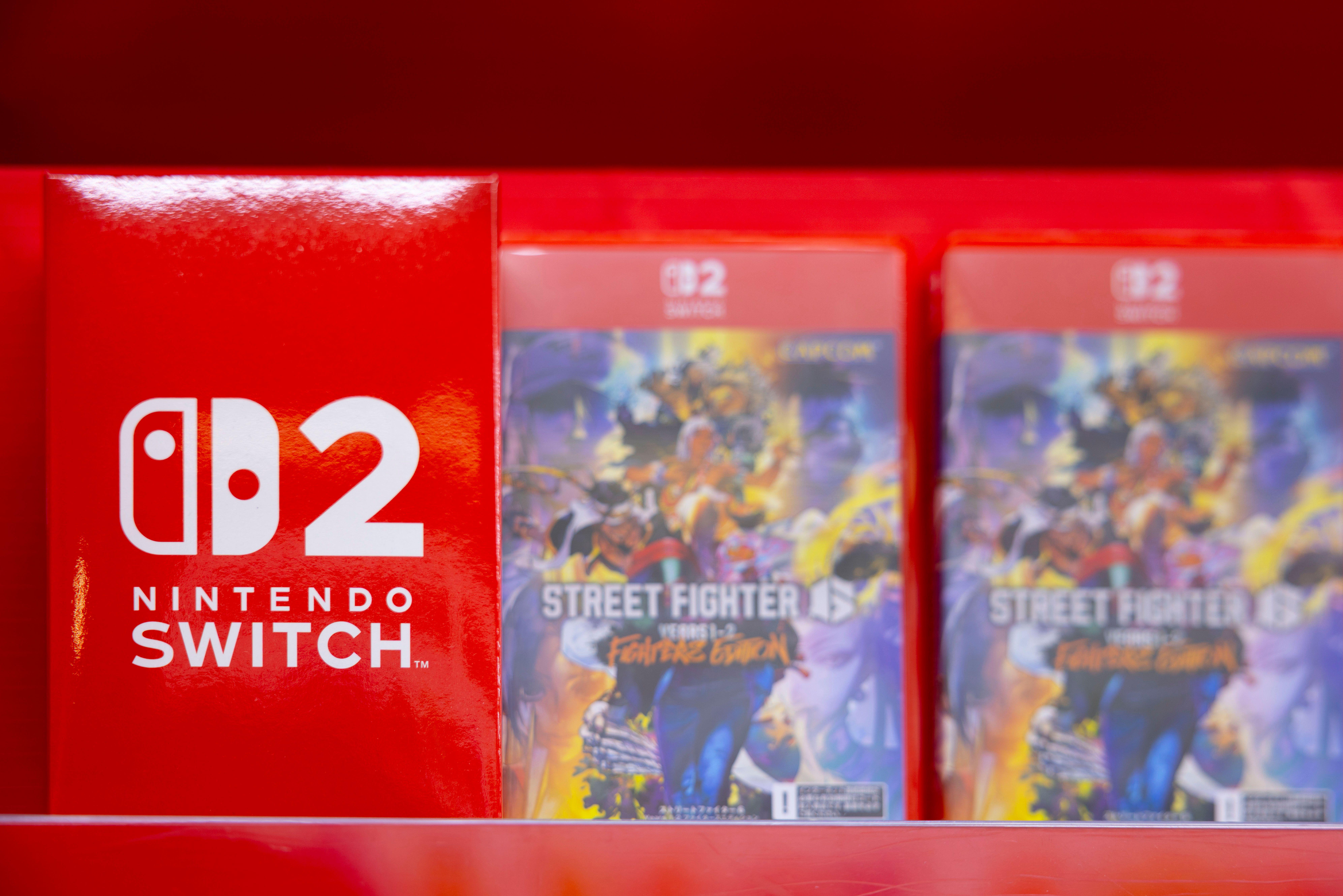 Street Fighter 6 CD case for Nintendo Switch
